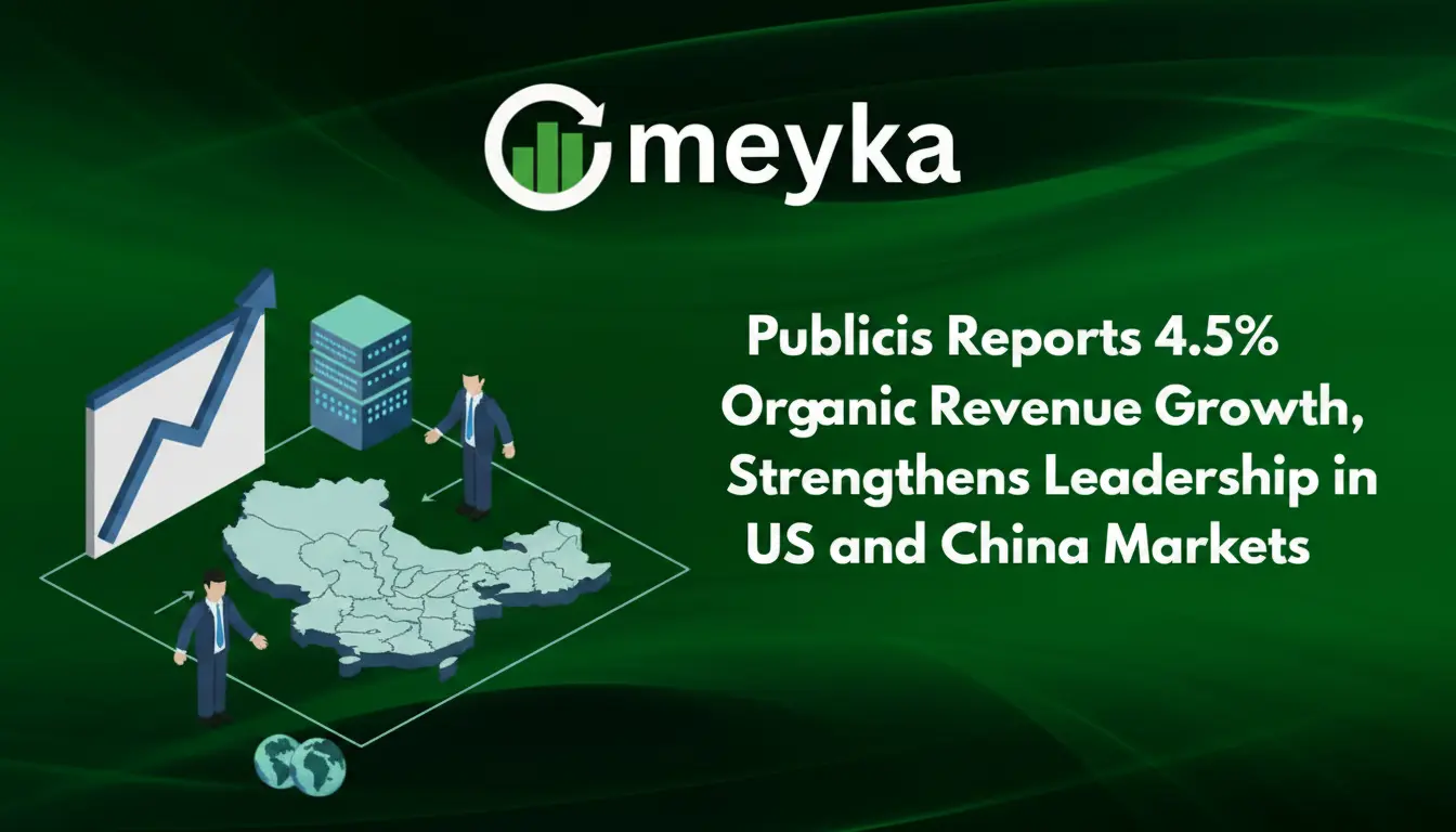 Publicis Reports 4.5% Organic Revenue Growth, Strengthens Leadership in US and China Markets