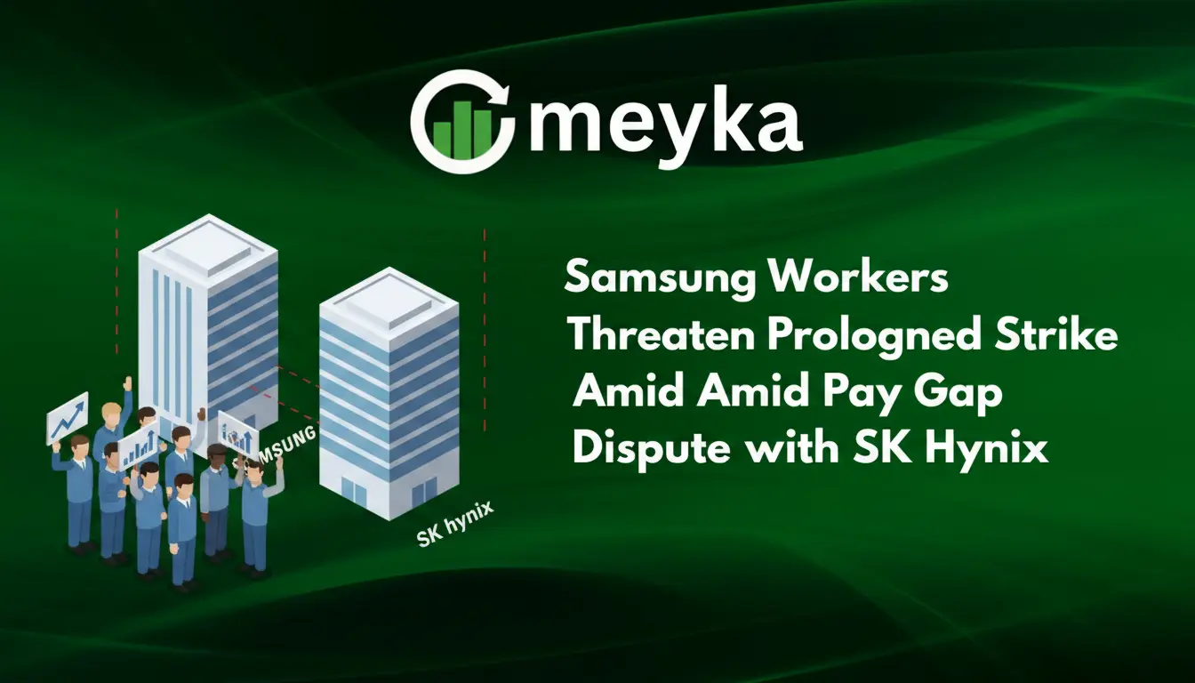 Samsung Workers Threaten Prolonged Strike Amid Pay Gap Dispute with SK Hynix