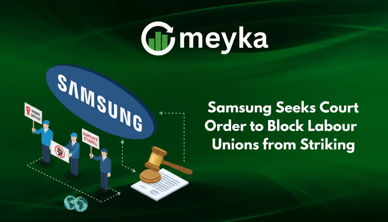 Samsung Seeks Court Order to Block Labour Unions From Striking
