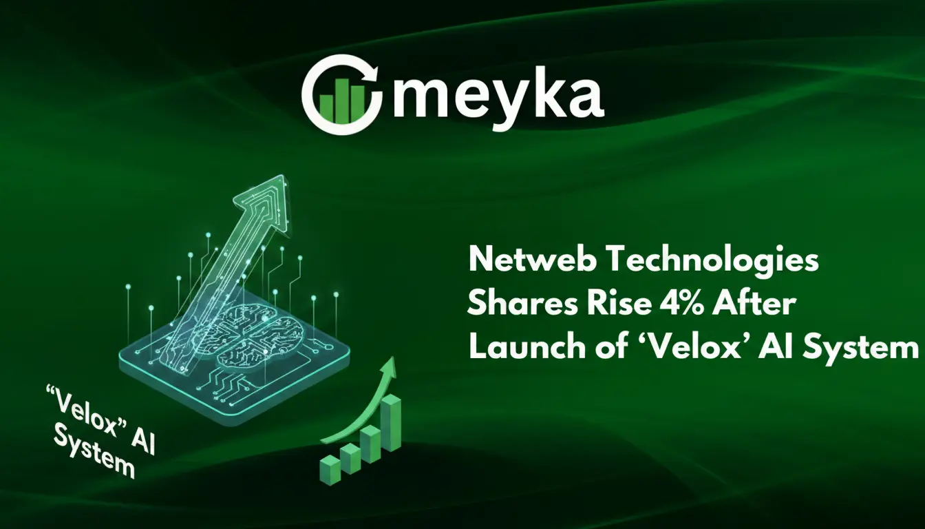 Netweb Technologies Shares Rise 4% After Launch of ‘Velox’ AI System