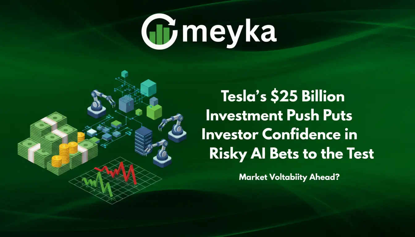 Tesla’s $25 Billion Investment Push Puts Investor Confidence in Risky AI Bets to the Test