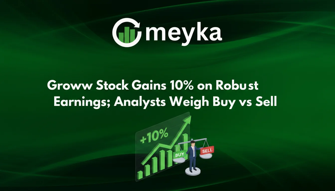 Groww Stock Gains 10% on Robust Earnings; Analysts Weigh Buy vs Sell
