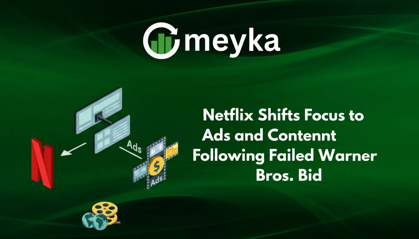 Netflix Shifts Focus to Ads and Content Following Failed Warner Bros. Bid