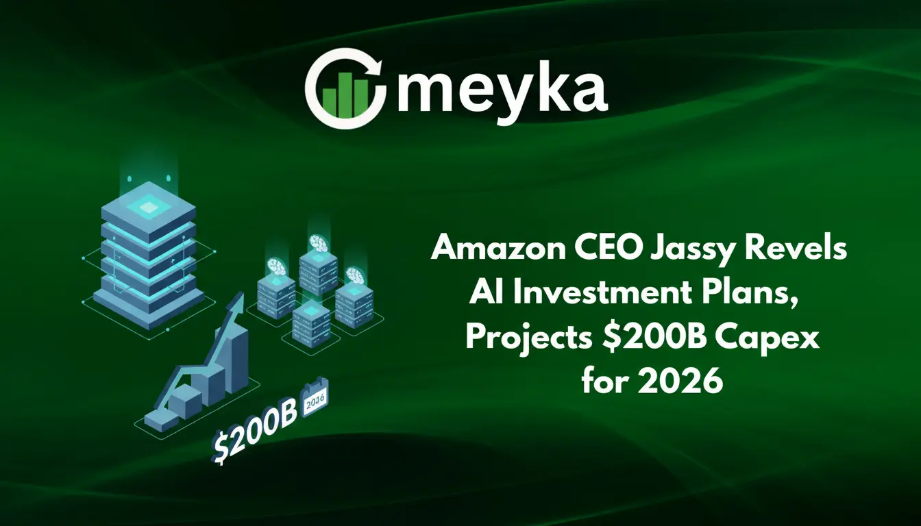 Amazon CEO Jassy Reveals AI Investment Plans, Projects $200B Capex for 2026