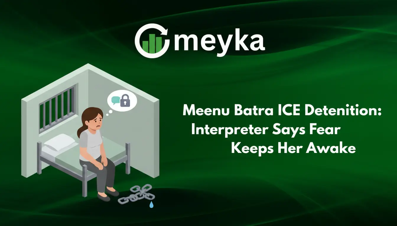 Meenu Batra ICE Detention: Interpreter Says Fear Keeps Her Awake