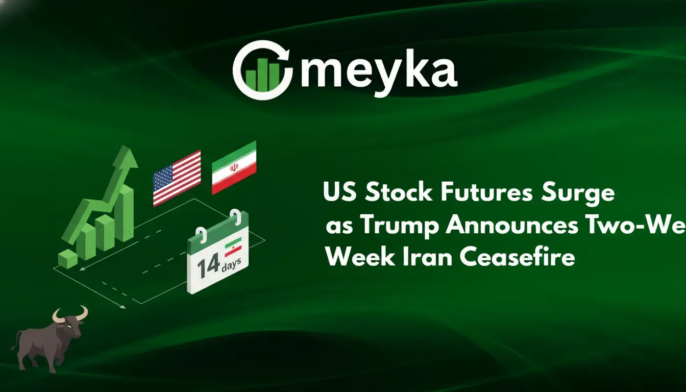 US Stock Futures Surge as Trump Announces Two Week Iran Ceasefire