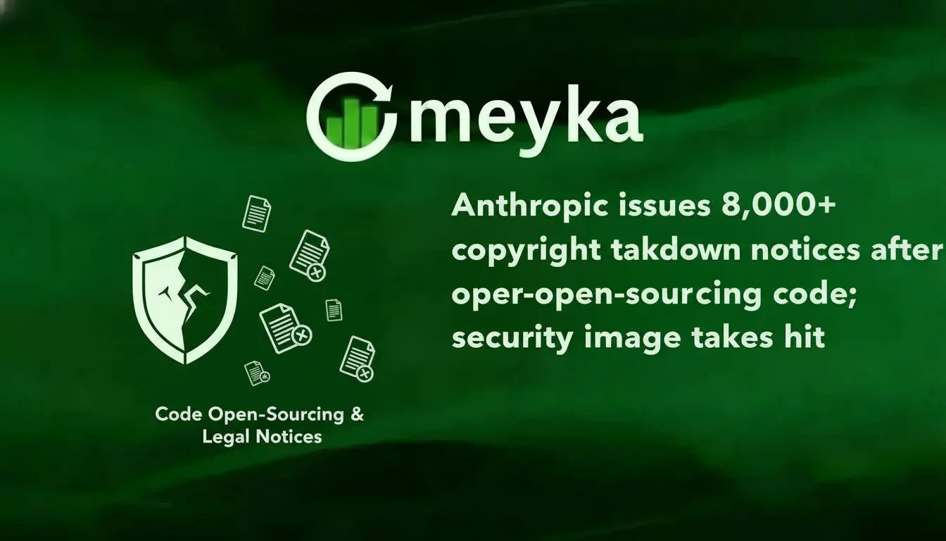 Anthropic Issues 8,000+ Copyright Takedown Notices After Open-Sourcing Code. Security Image Takes Hit