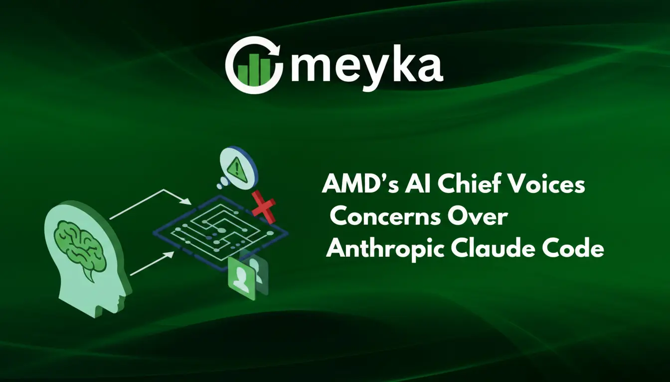 AMD’s AI Chief Voices Concerns Over Anthropic Claude Code