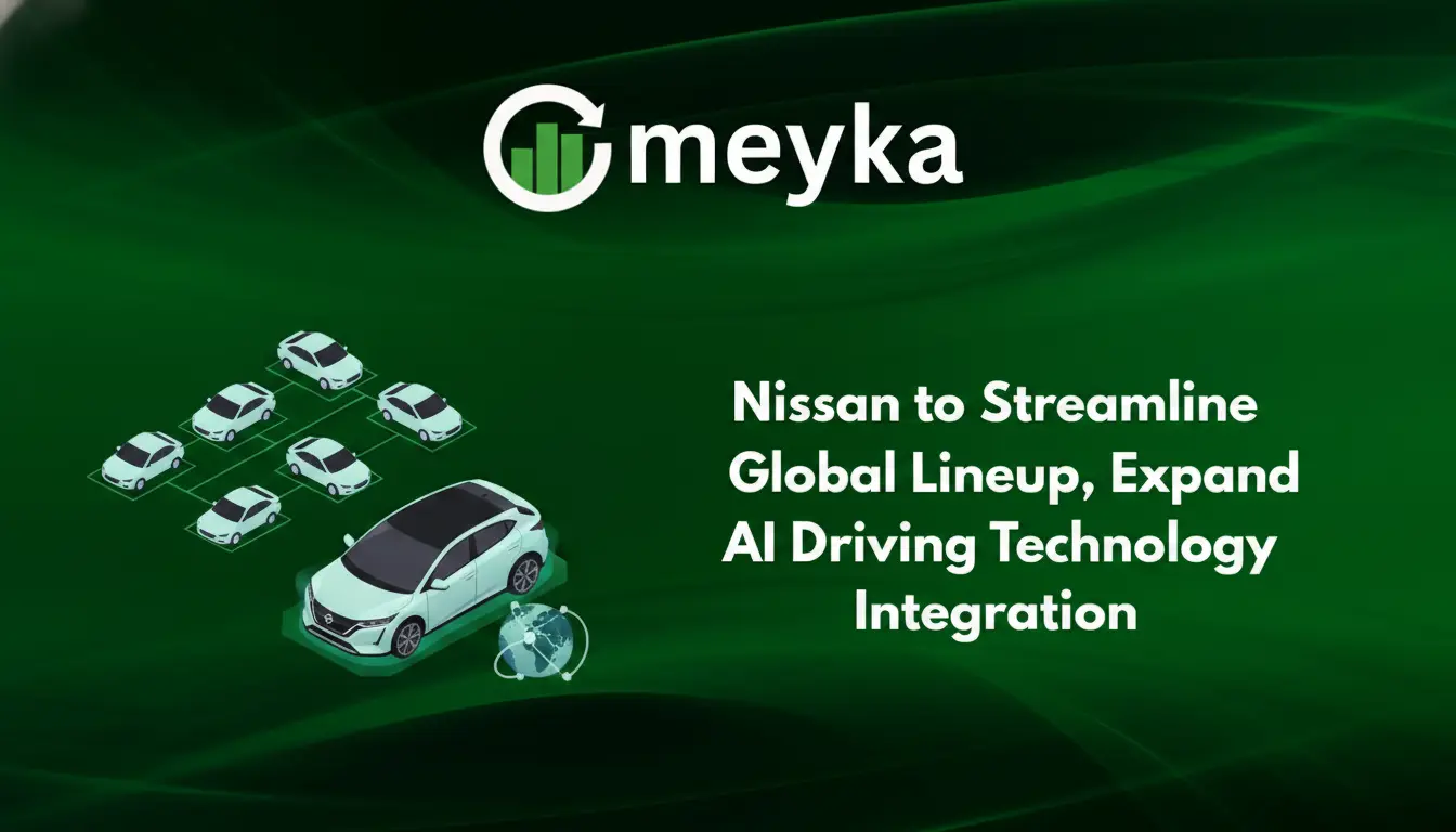 Nissan to Streamline Global Car Lineup, Expand AI Driving Technology Integration