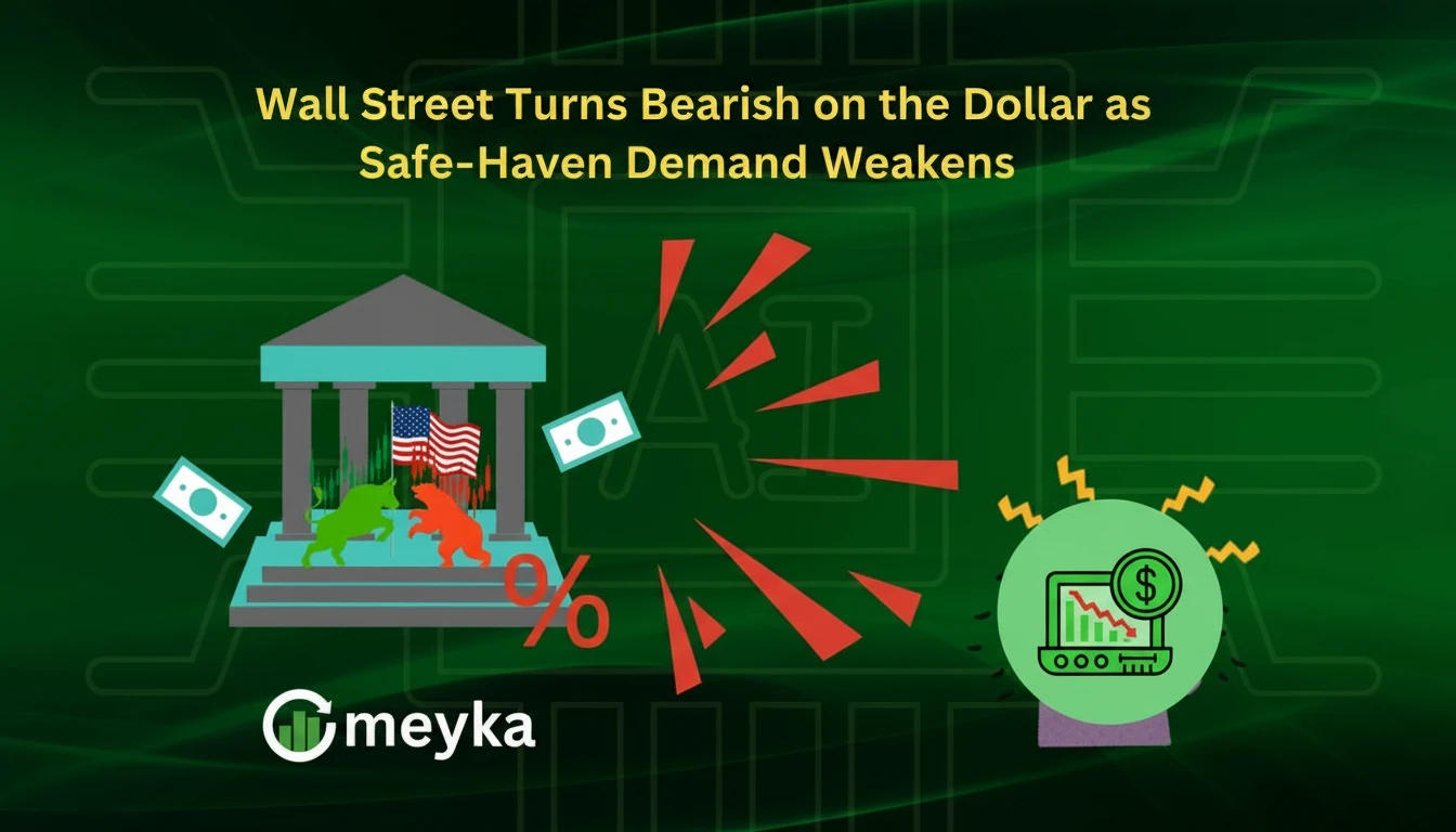 Wall Street Turns Bearish on the Dollar as Safe-Haven Demand Weakens