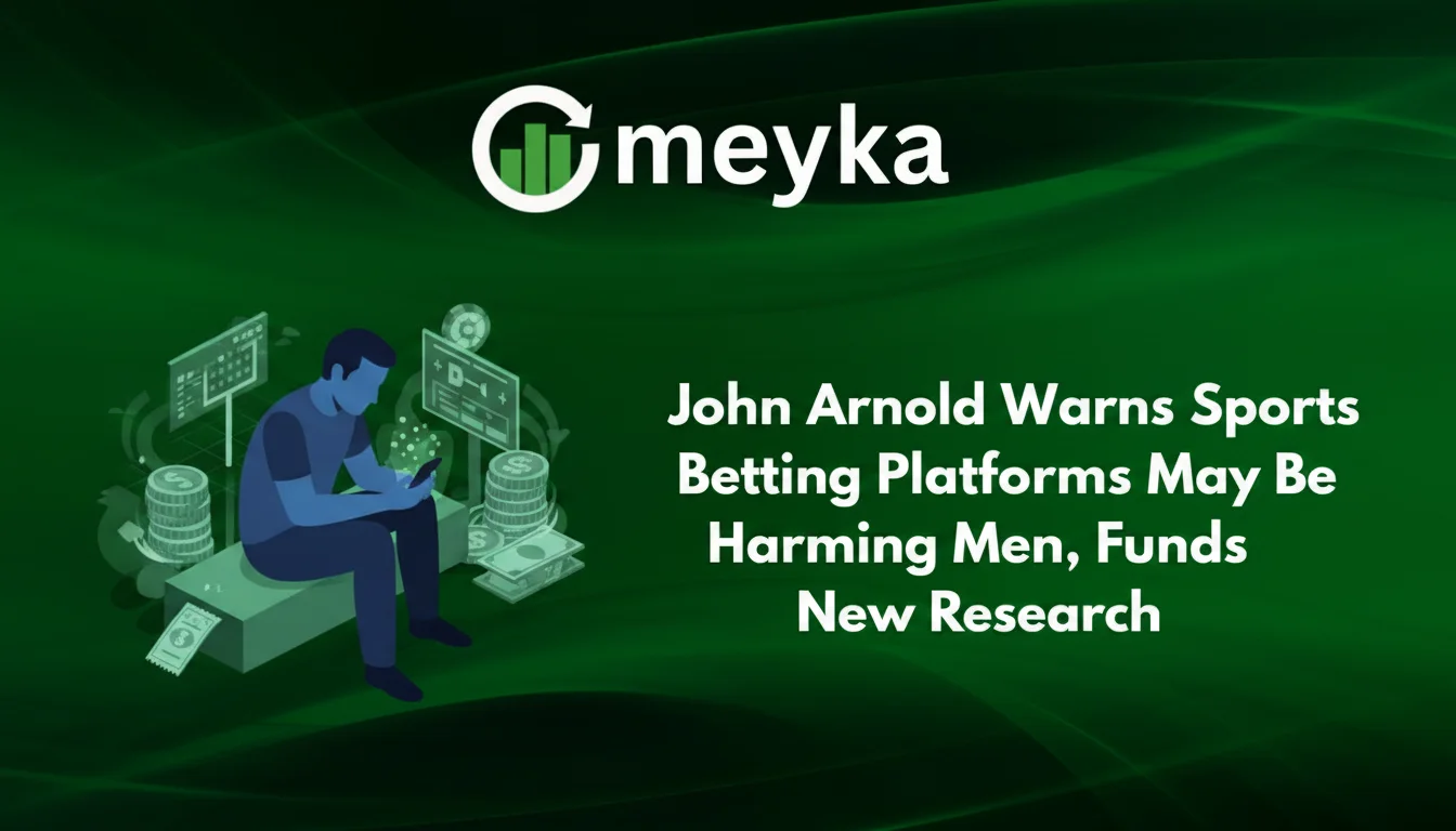 John Arnold Warns Sports Betting Platforms May Be Harming Men, Funds New Research