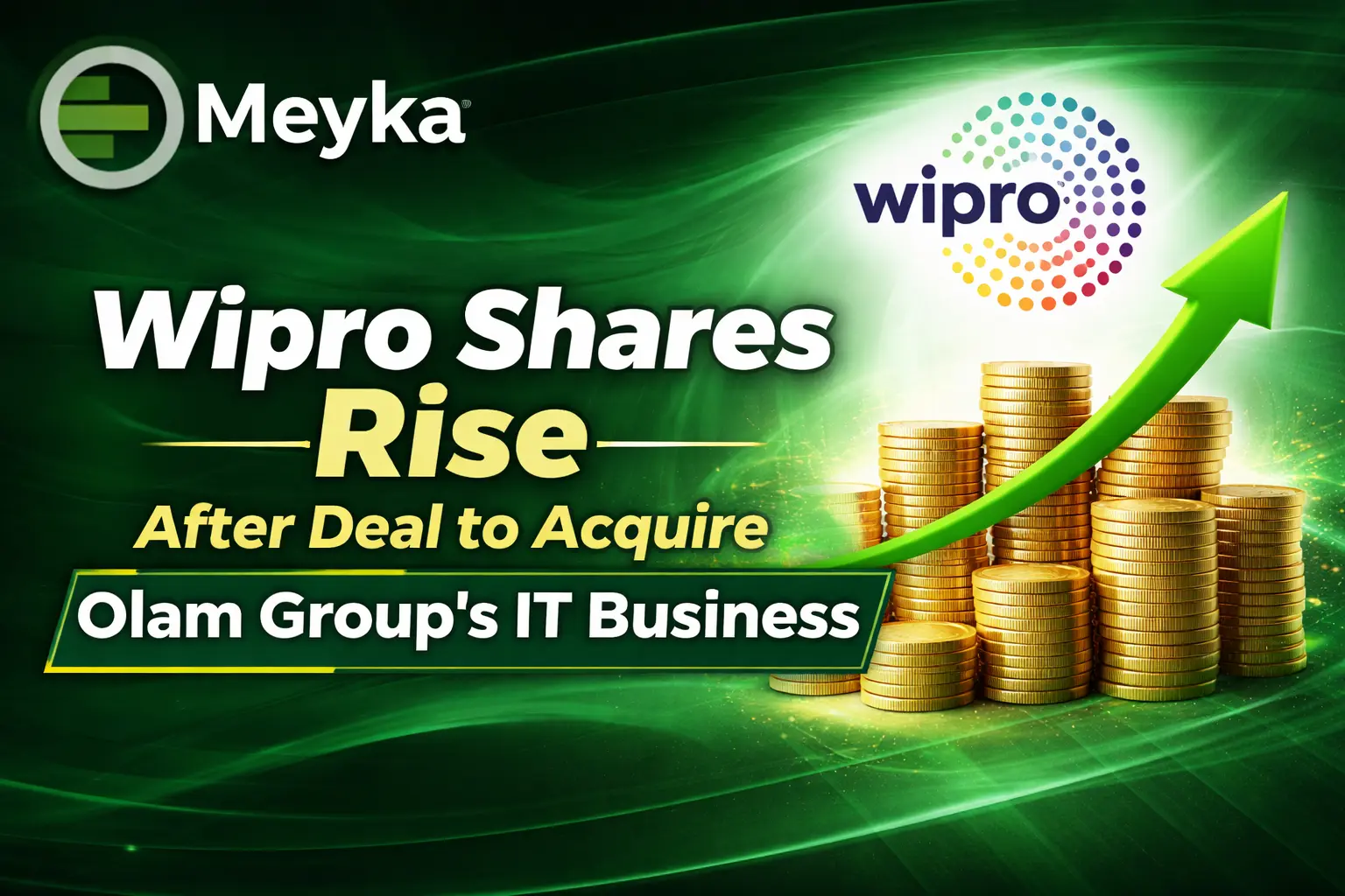 Wipro Shares Rise After Deal to Acquire Olam Group’s IT Business