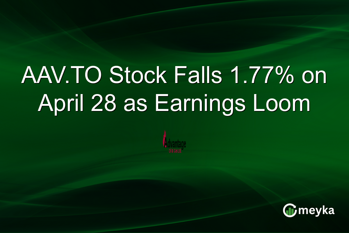 AAV.TO Stock Falls 1.77% on April 28 as Earnings Loom