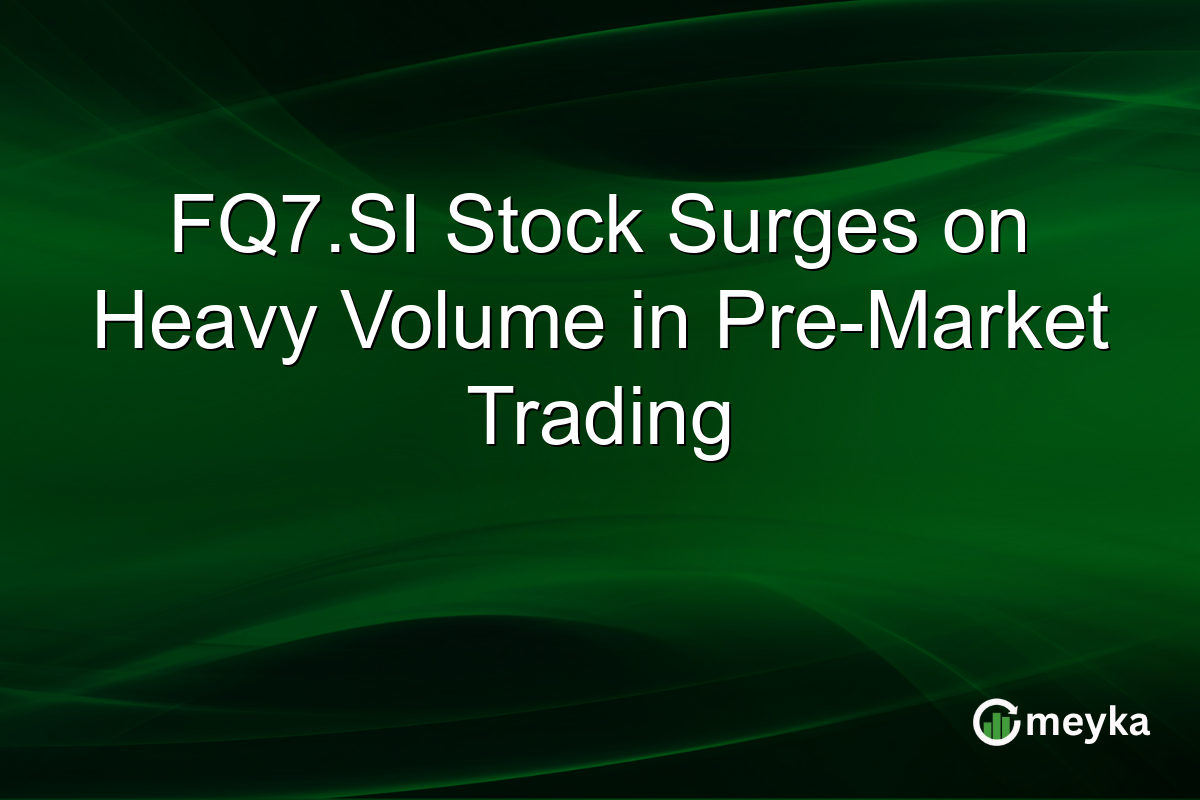 FQ7.SI Stock Surges on Heavy Volume in Pre-Market Trading