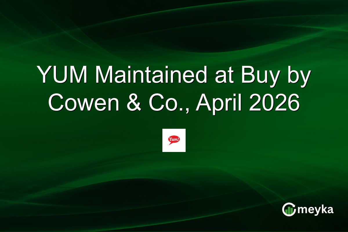 YUM Maintained at Buy by Cowen & Co., April 2026