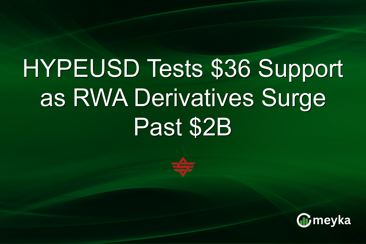 HYPEUSD Tests $36 Support as RWA Derivatives Surge Past $2B