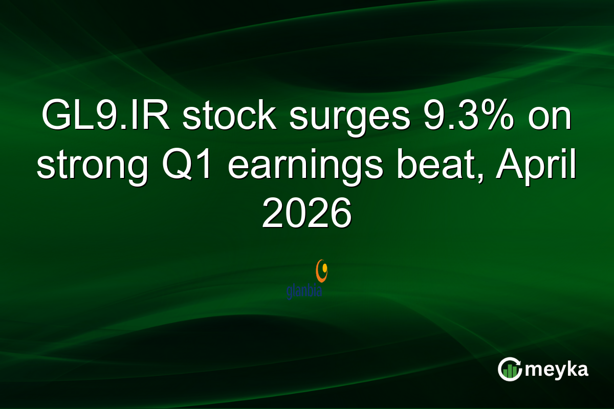 GL9.IR stock surges 9.3% on strong Q1 earnings beat, April 2026