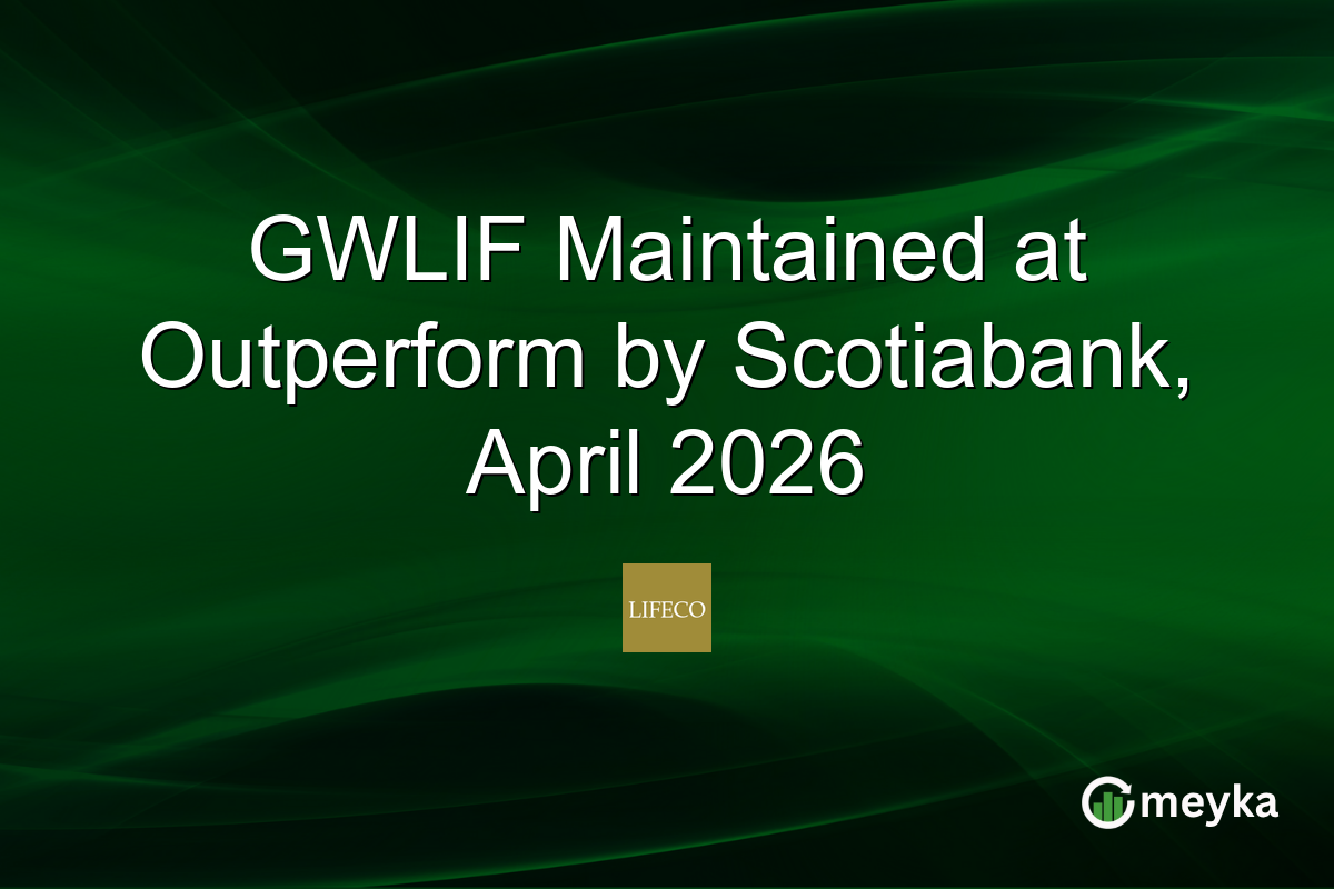 GWLIF Maintained at Outperform by Scotiabank, April 2026