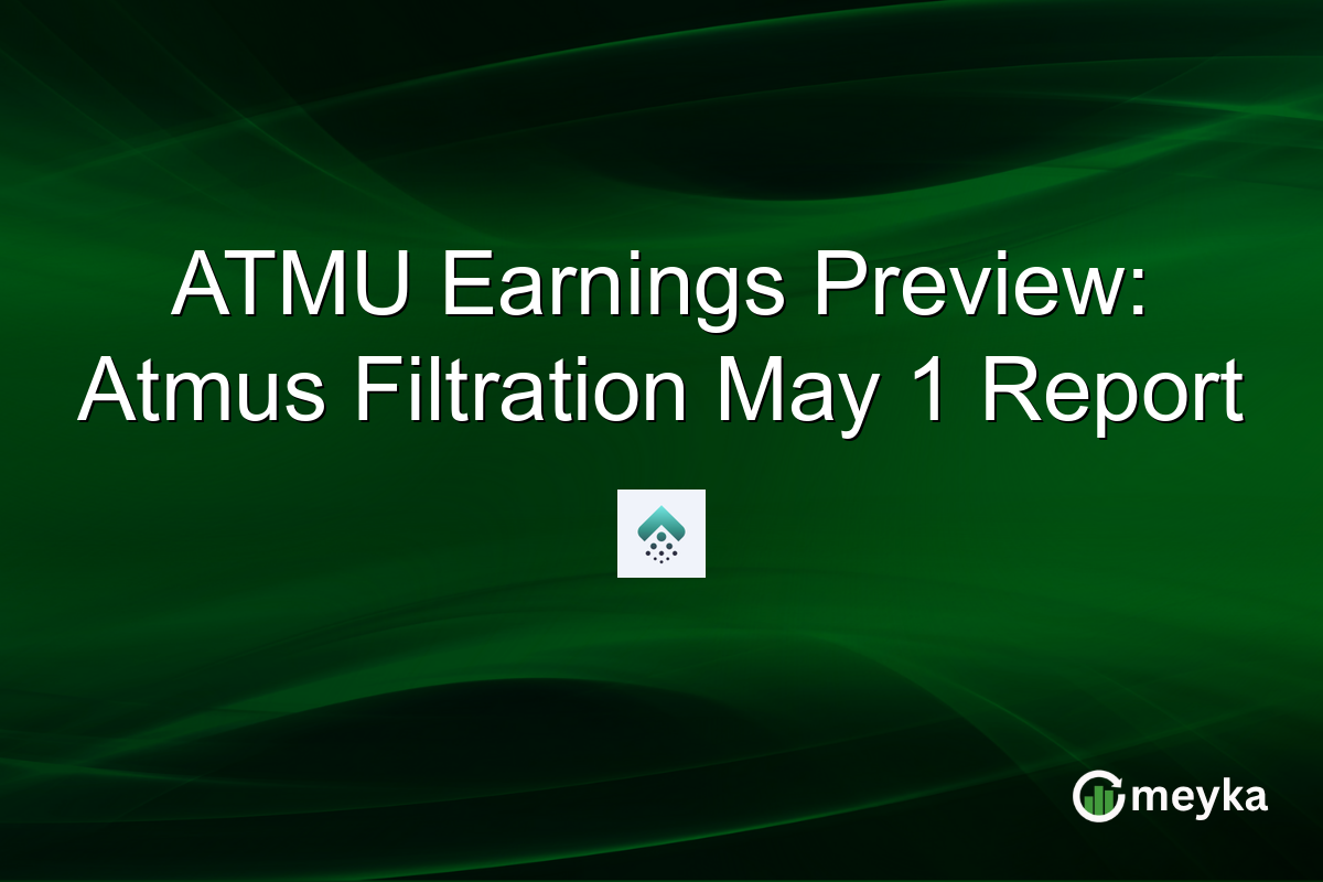 ATMU Earnings Preview: Atmus Filtration May 1 Report
