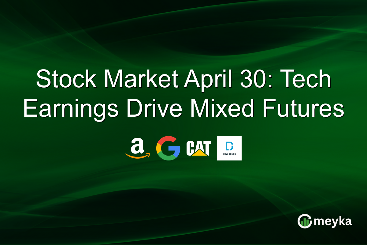 Stock Market April 30: Tech Earnings Drive Mixed Futures