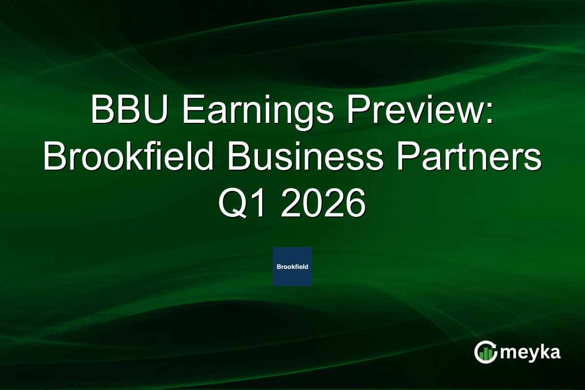 BBU Earnings Preview: Brookfield Business Partners Q1 2026