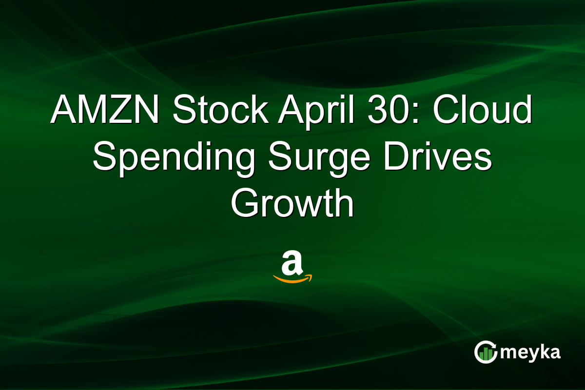 AMZN Stock April 30: Cloud Spending Surge Drives Growth
