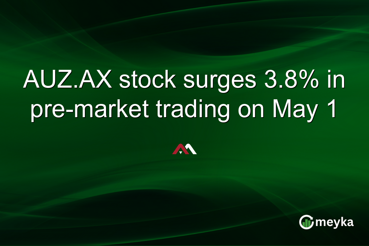 AUZ.AX stock surges 3.8% in pre-market trading on May 1