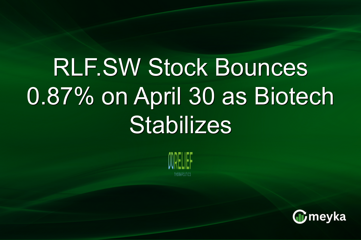 RLF.SW Stock Bounces 0.87% on April 30 as Biotech Stabilizes