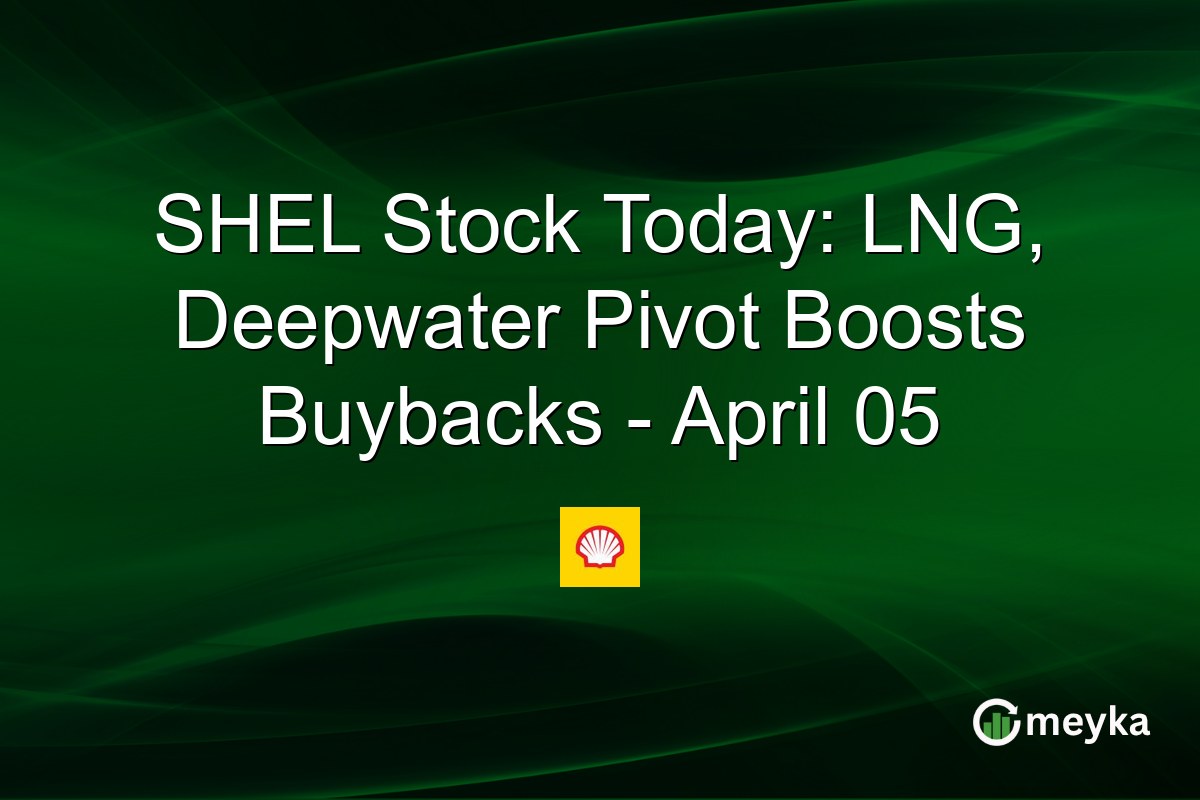 SHEL Stock Today: LNG, Deepwater Pivot Boosts Buybacks – April 05