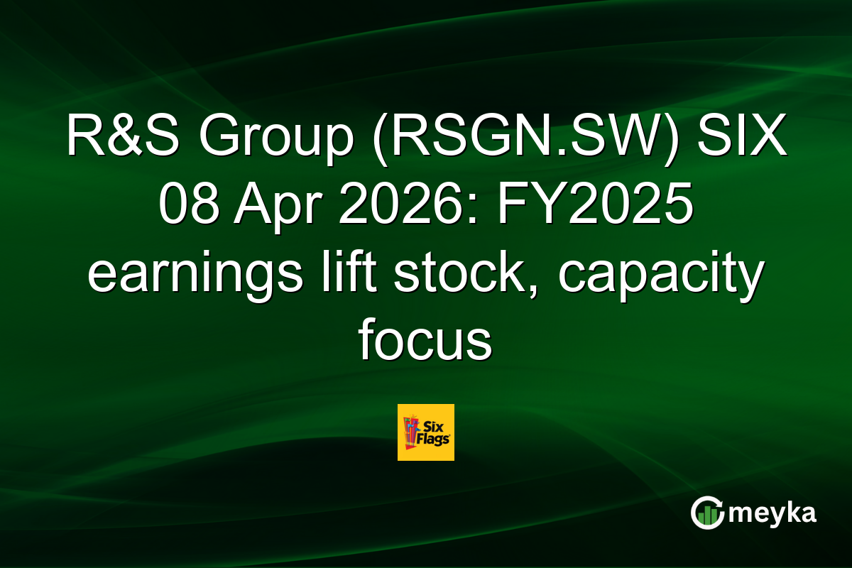 R&S Group (RSGN.SW) SIX 08 Apr 2026: FY2025 earnings lift stock, capacity focus