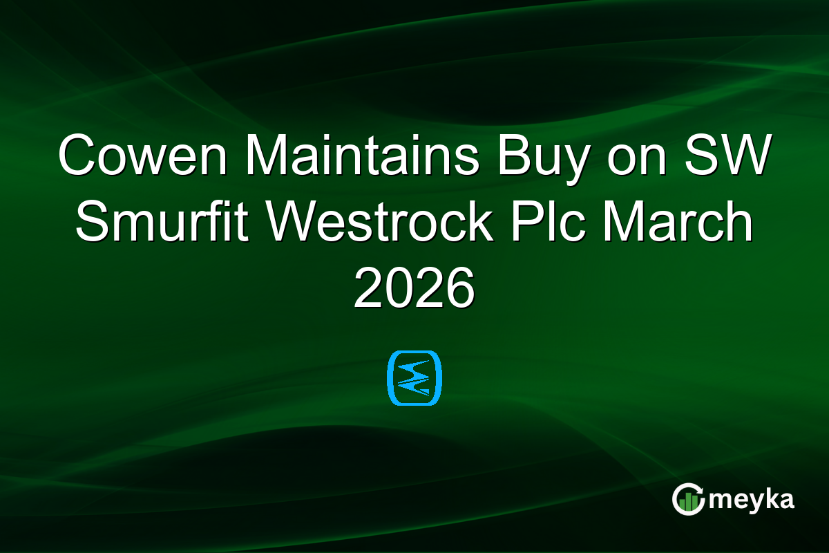 Cowen Maintains Buy on SW Smurfit Westrock Plc March 2026