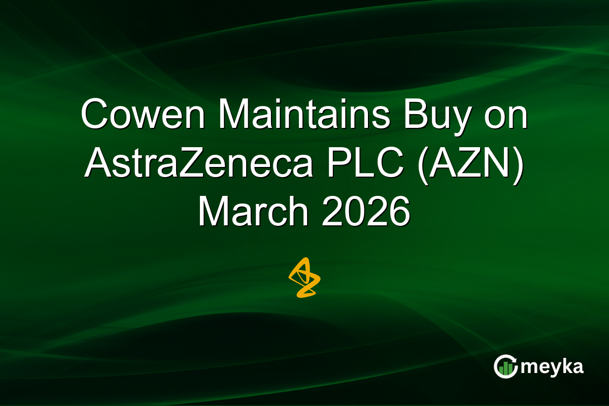Cowen Maintains Buy on AstraZeneca PLC (AZN) March 2026