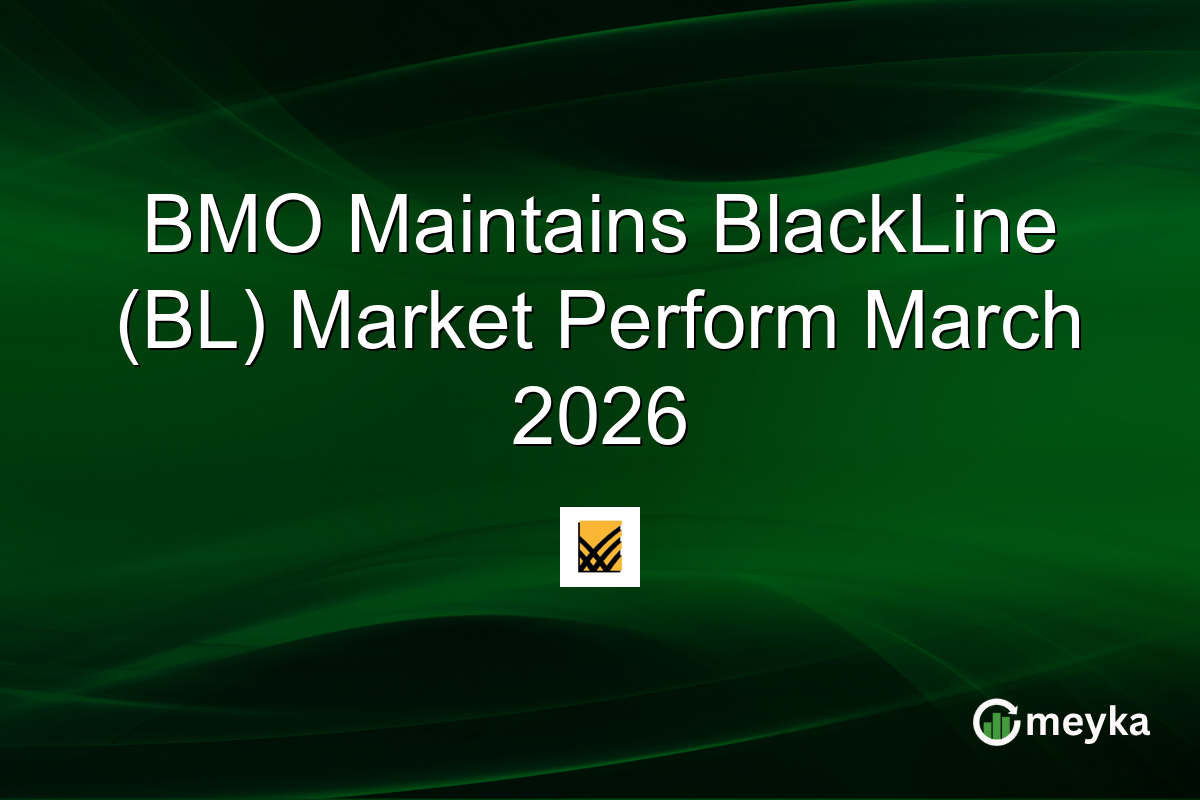 BMO Maintains BlackLine (BL) Market Perform March 2026
