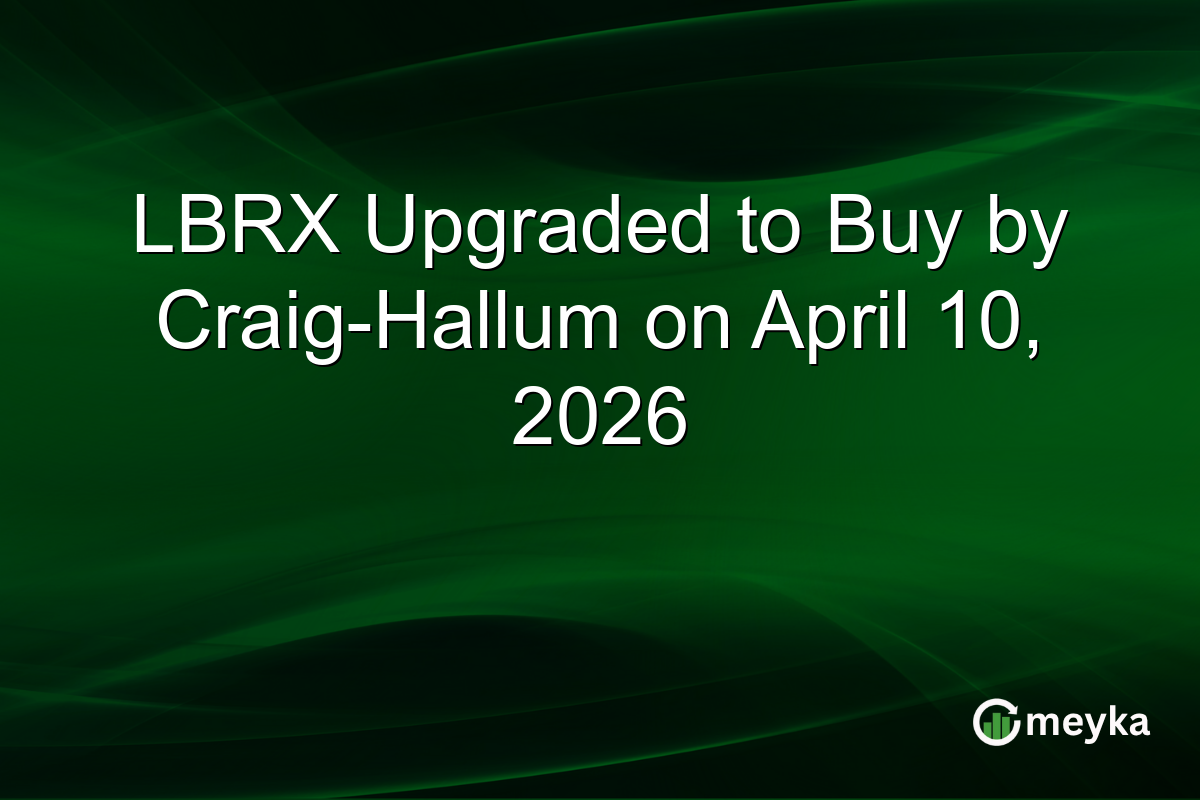 LBRX Upgraded to Buy by Craig-Hallum on April 10, 2026