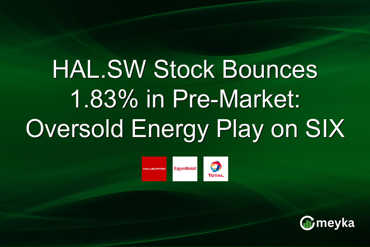 HAL.SW Stock Bounces 1.83% in Pre-Market: Oversold Energy Play on SIX