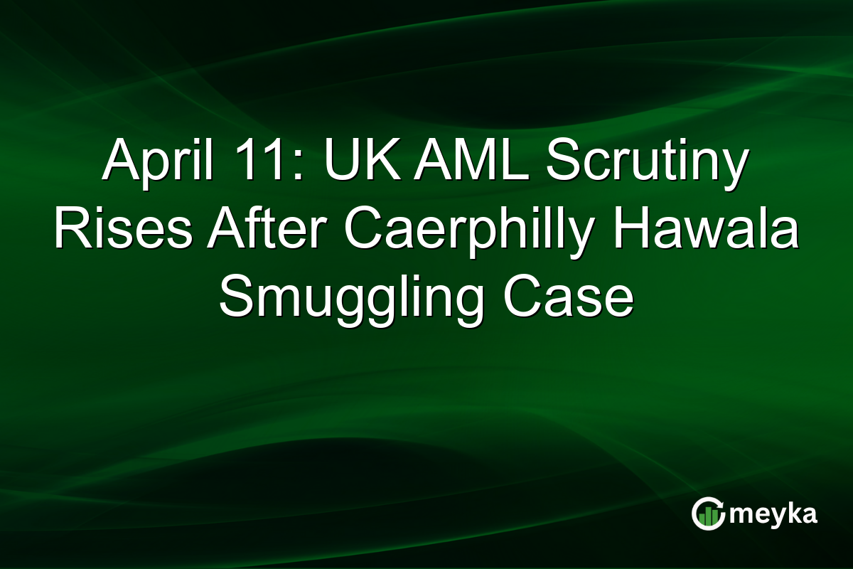 April 11: UK AML Scrutiny Rises After Caerphilly Hawala Smuggling Case