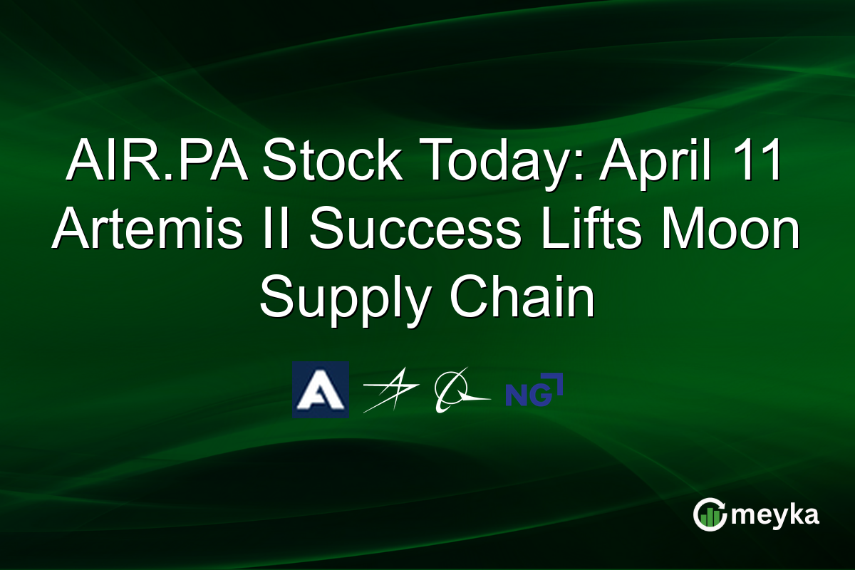 AIR.PA Stock Today: April 11 Artemis II Success Lifts Moon Supply Chain