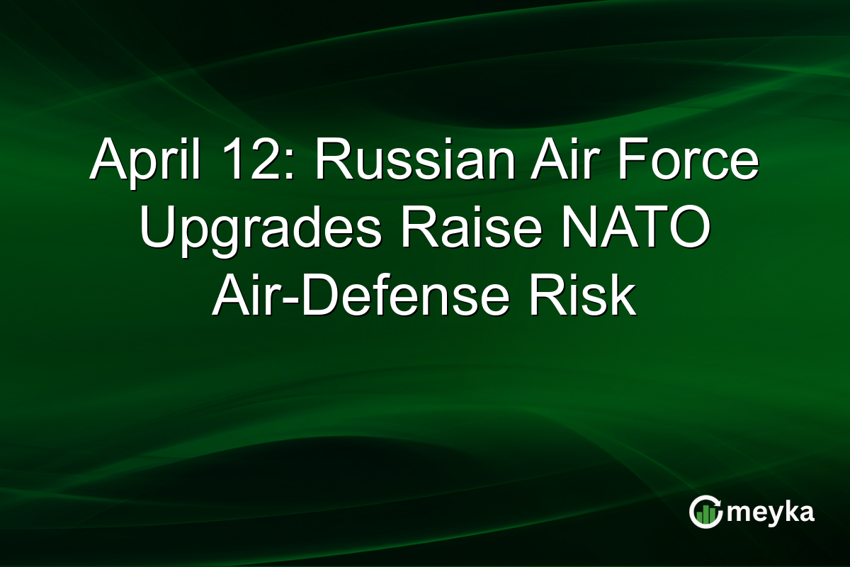 April 12: Russian Air Force Upgrades Raise NATO Air-Defense Risk