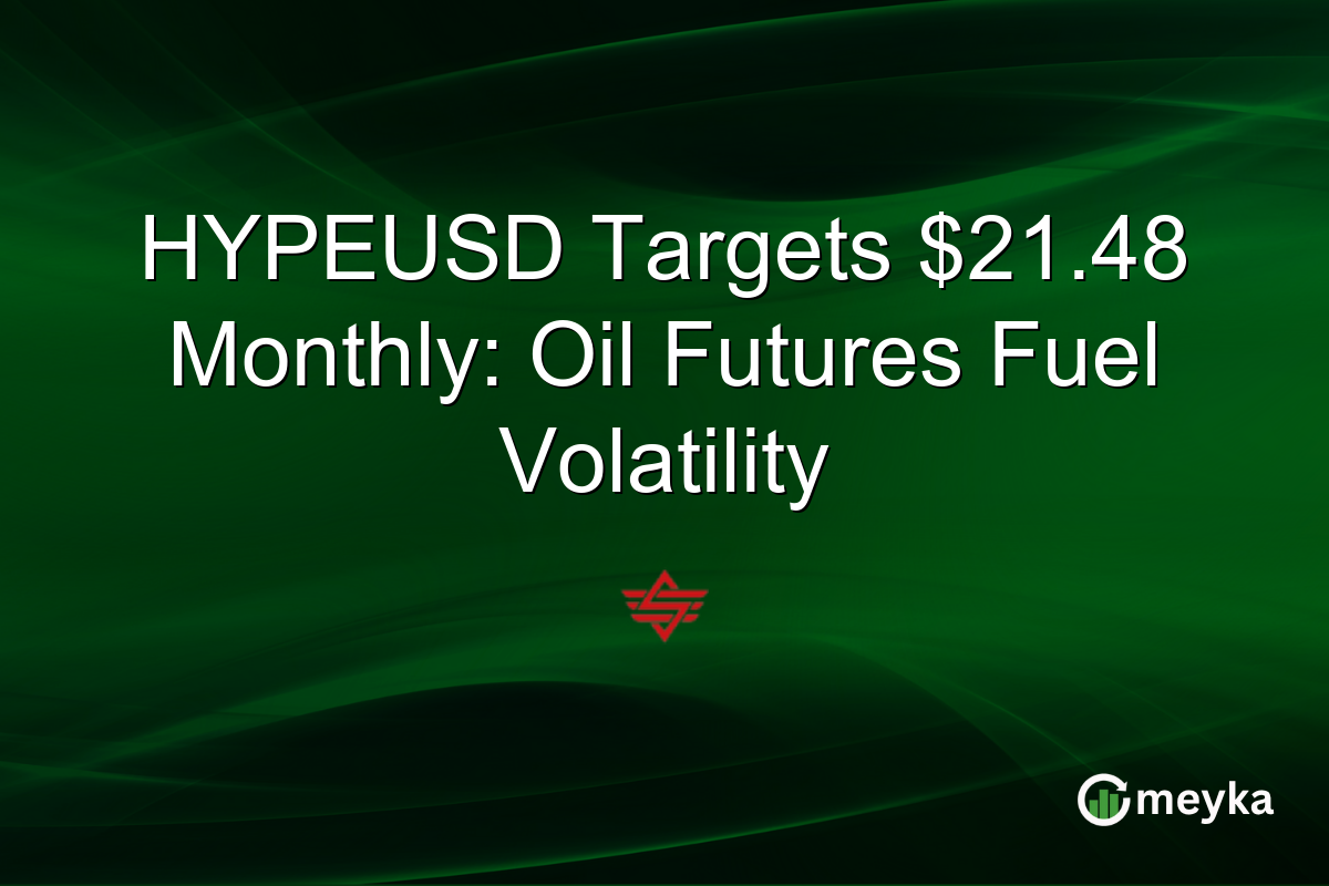 HYPEUSD Targets $21.48 Monthly: Oil Futures Fuel Volatility