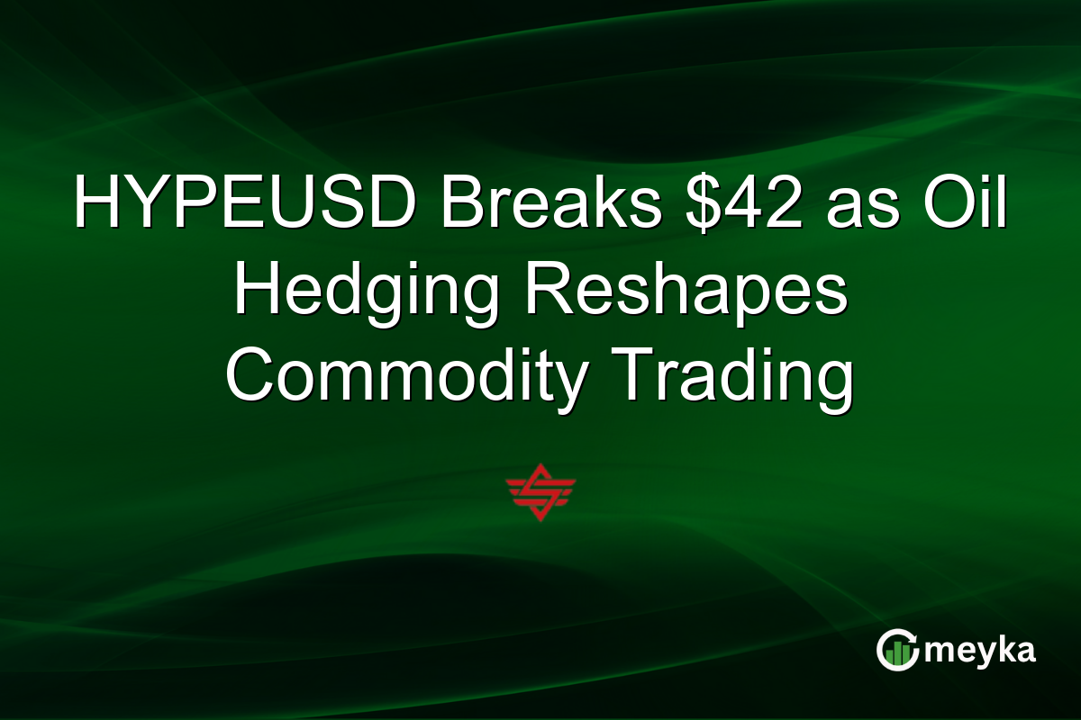 HYPEUSD Breaks $42 as Oil Hedging Reshapes Commodity Trading