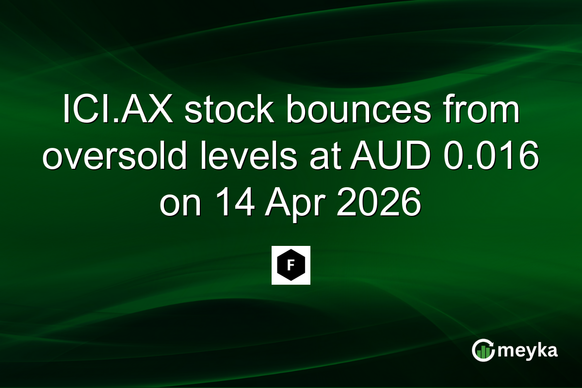 ICI.AX stock bounces from oversold levels at AUD 0.016 on 14 Apr 2026