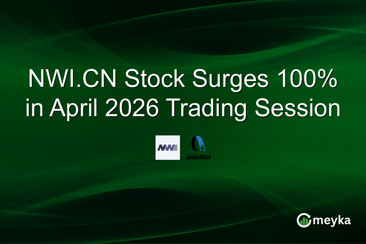 NWI.CN Stock Surges 100% in April 2026 Trading Session