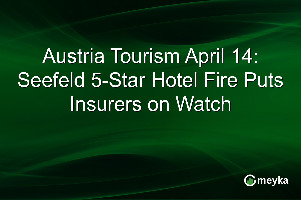 Austria Tourism April 14: Seefeld 5-Star Hotel Fire Puts Insurers on Watch
