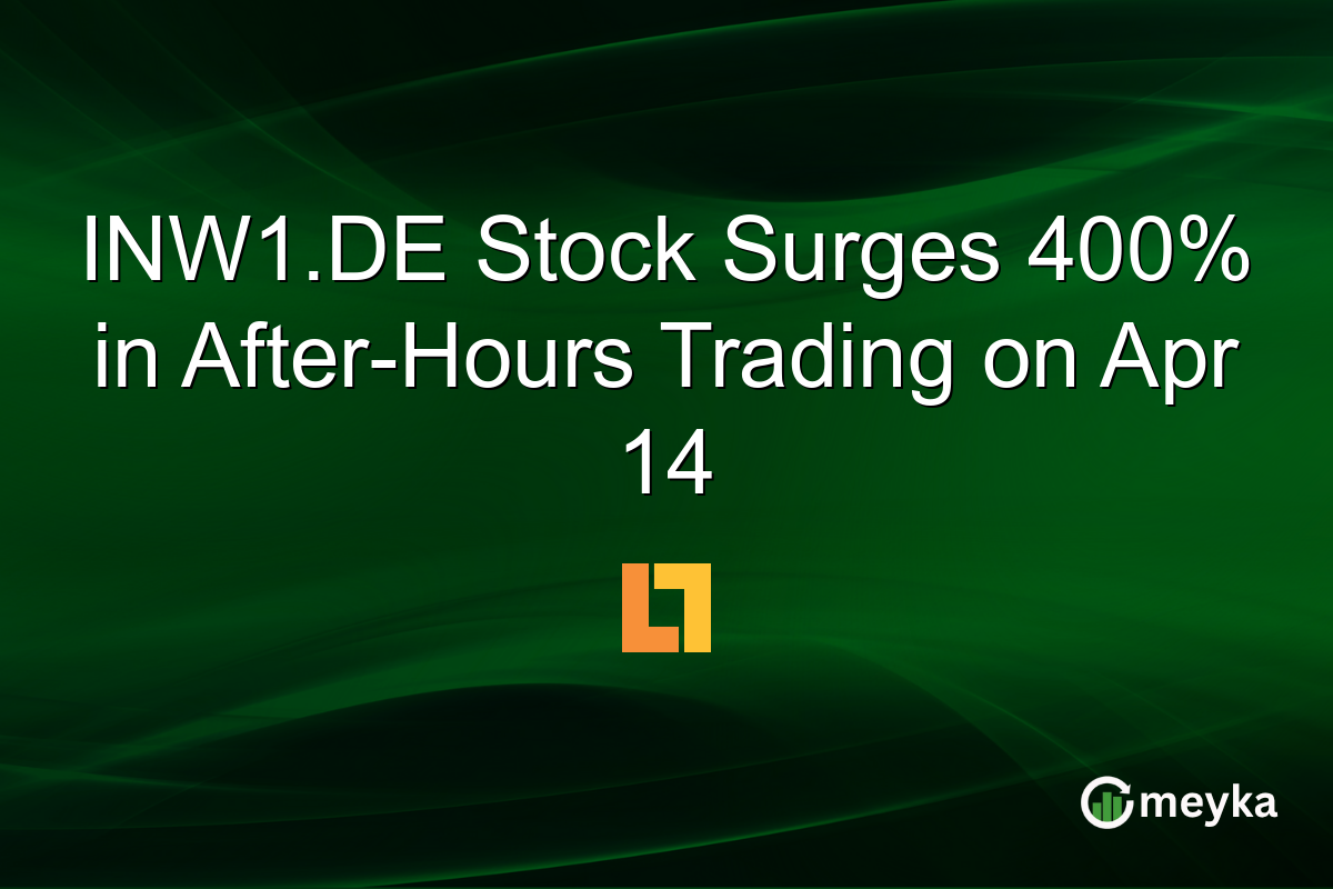 INW1.DE Stock Surges 400% in After-Hours Trading on Apr 14