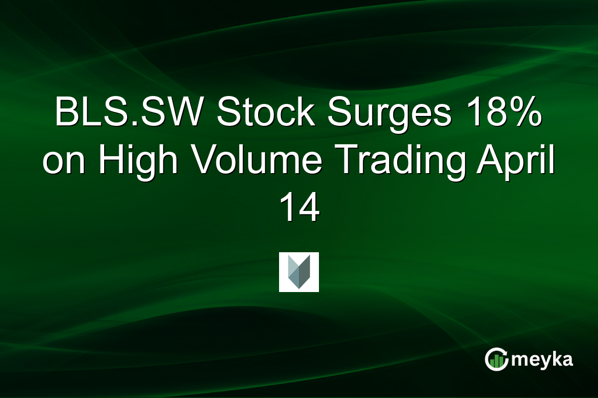 BLS.SW Stock Surges 18% on High Volume Trading April 14