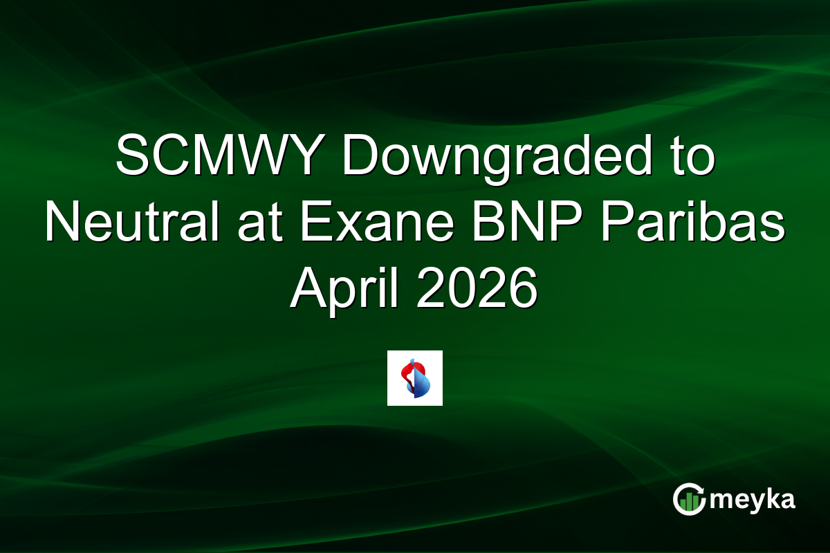 SCMWY Downgraded to Neutral at Exane BNP Paribas April 2026