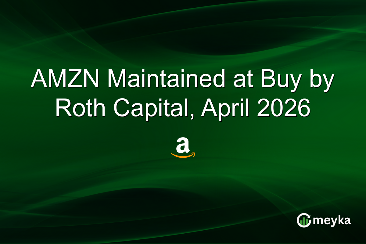 AMZN Maintained at Buy by Roth Capital, April 2026