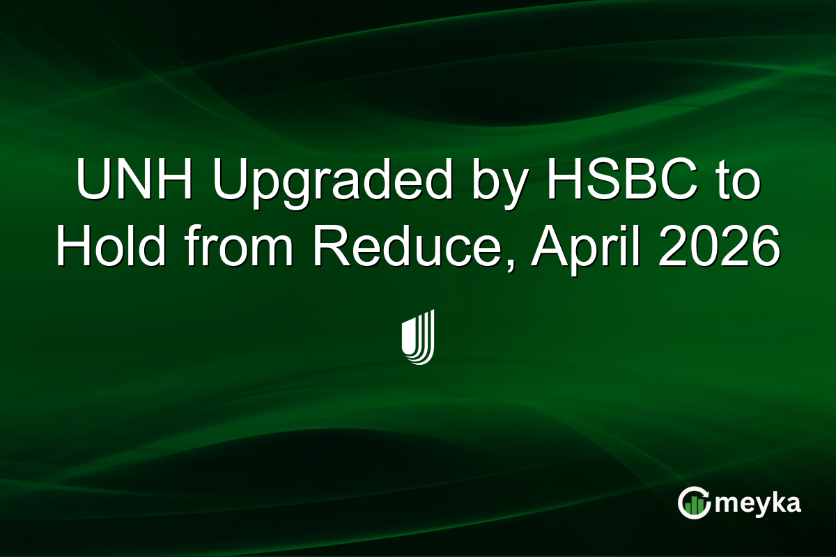 UNH Upgraded by HSBC to Hold from Reduce, April 2026
