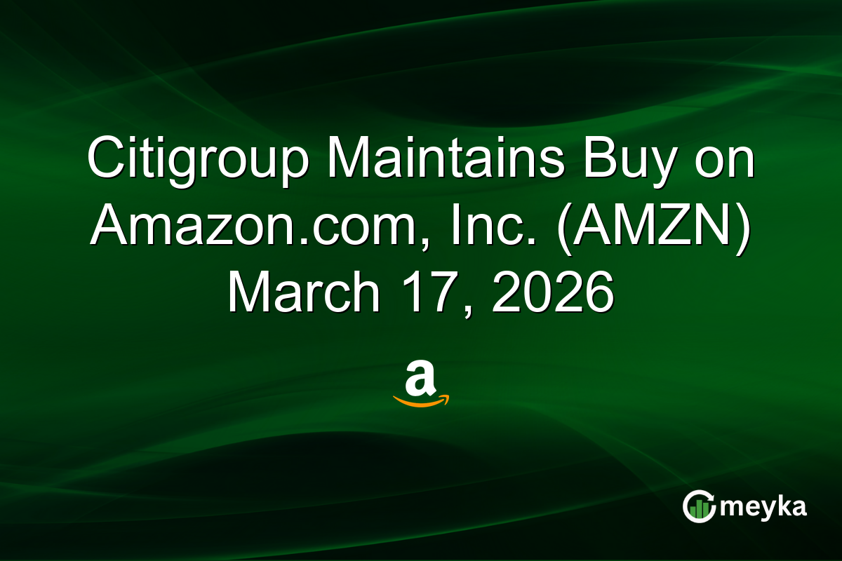 Citigroup Maintains Buy on Amazon.com, Inc. (AMZN) March 17, 2026