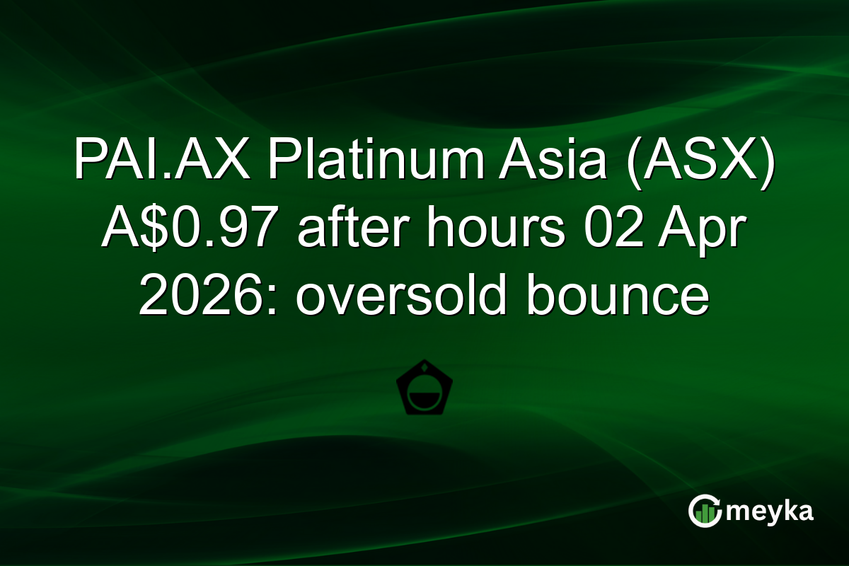 PAI.AX Platinum Asia (ASX) A$0.97 after hours 02 Apr 2026: oversold bounce